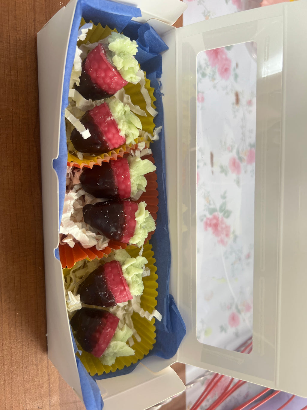 Boîte aux framboises chocolaté 🍫🩷
