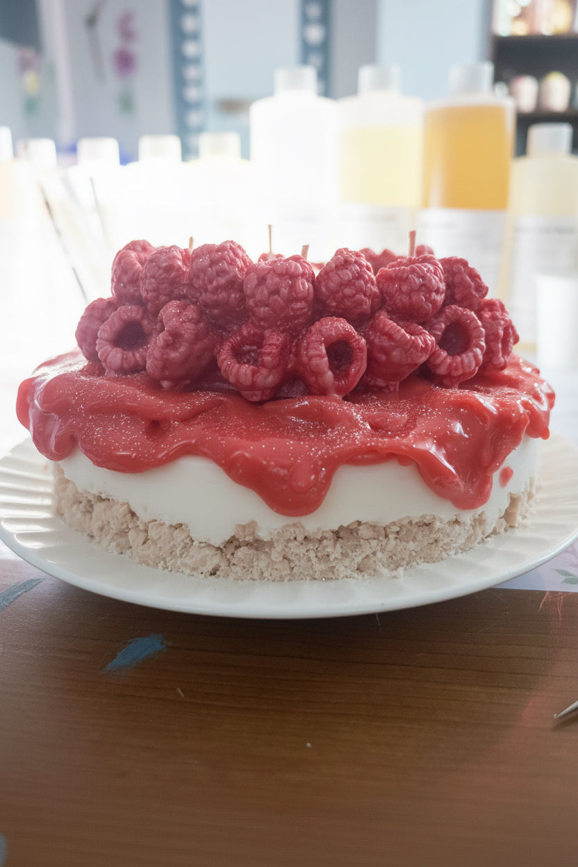 Cheesecake aux framboises ♥️