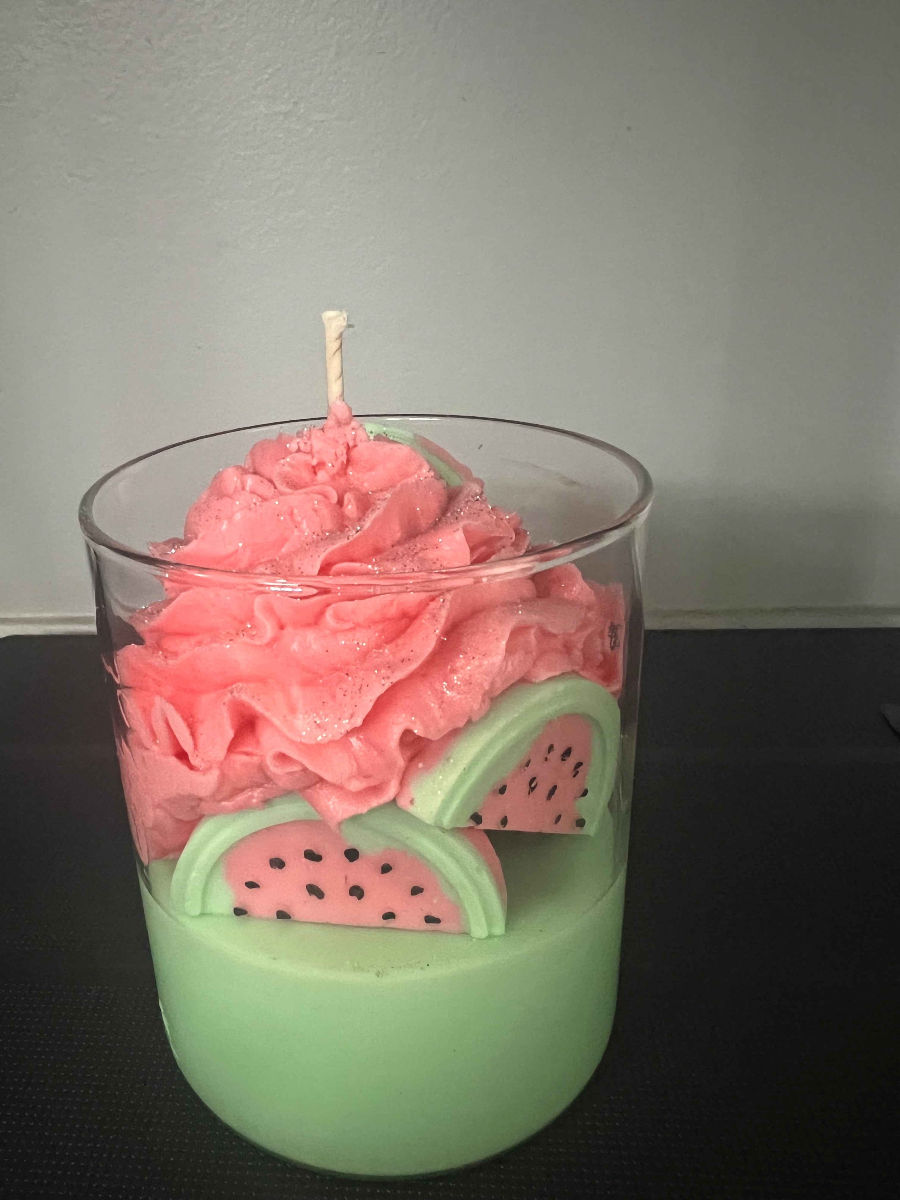 Bougie gourmande aux melon 🍉