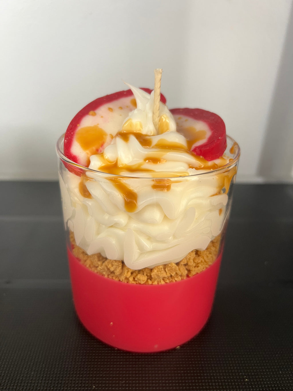 Bougie gourmandes à la croustade aux pommes 🍎