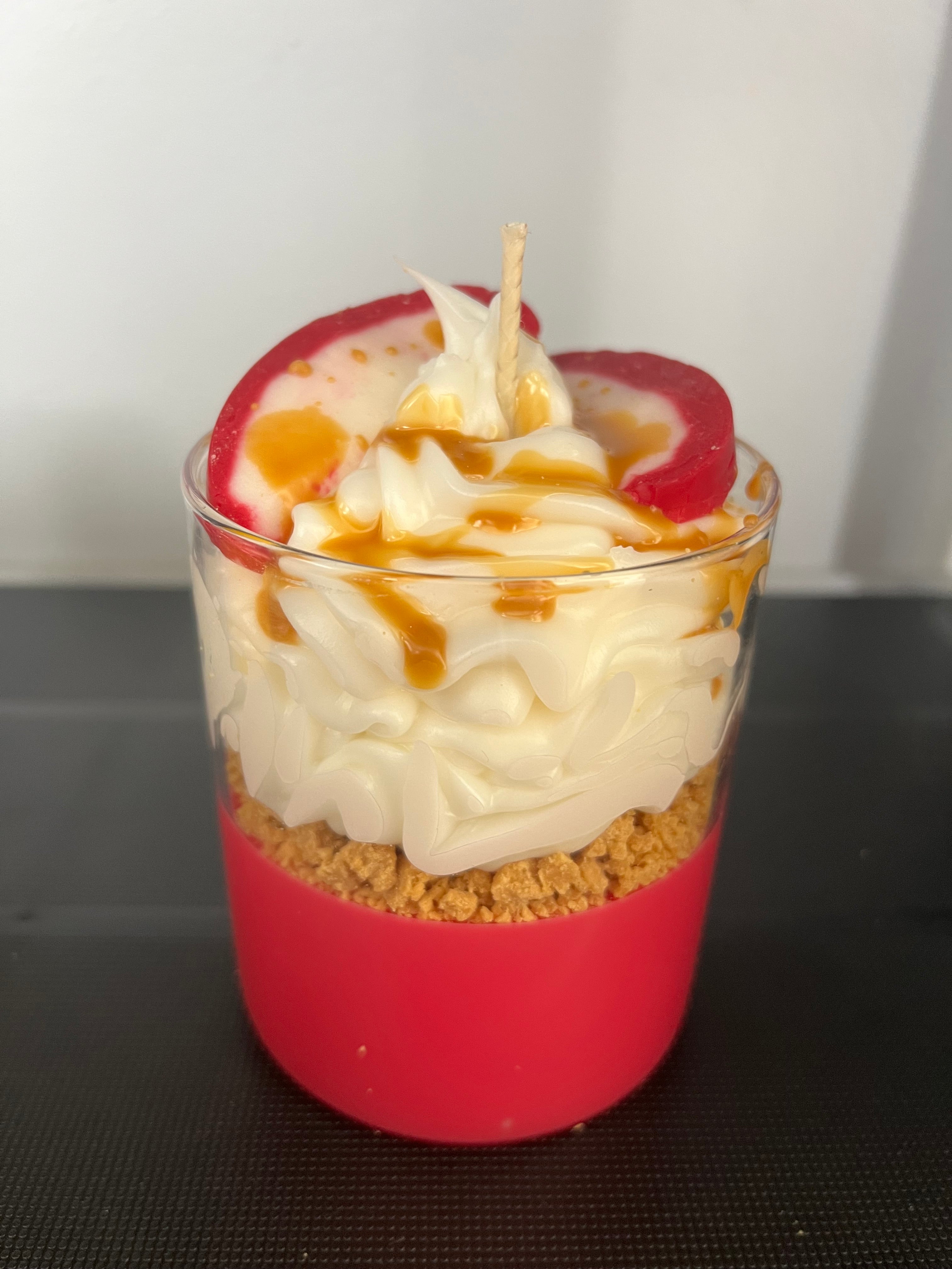 Bougie gourmandes à la croustade aux pommes 🍎